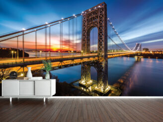 City, Bridge wallpaper design