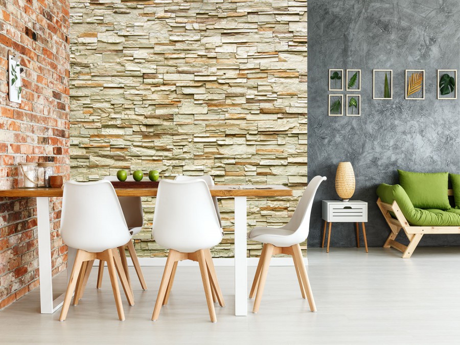 Brick wall, wallpaper design