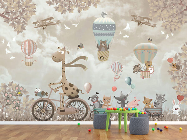 3D ILLUSTRATION KIDS WALLPAPER NEW STYLE