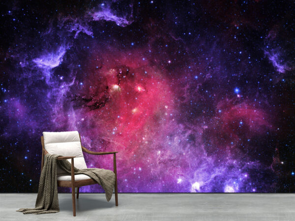 Space nebula wallpaper design