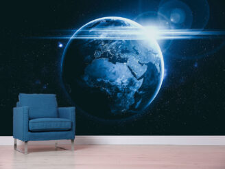 Space planet earth wallpaper design